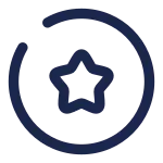 Star Circle SVG Icon